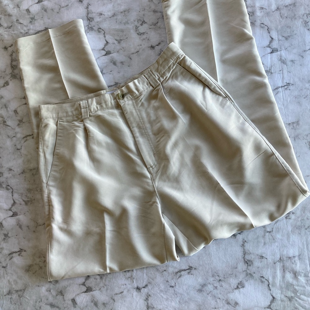 Adidas khaki slacks size 34.